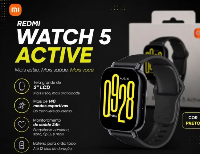 Smartwatch Redmi Watch 5 Active