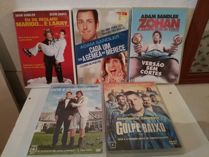 FILMES DVDS COLEÇÃO ADAM SANDLER