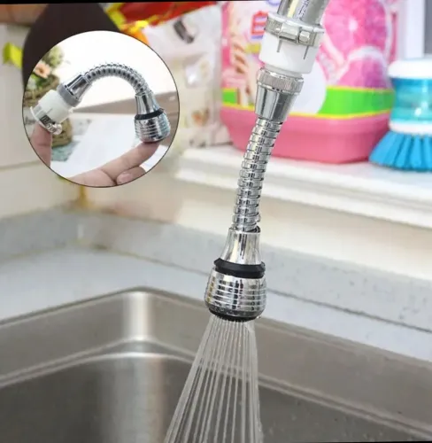 Extensor de torneira multifuncional maleável inox
