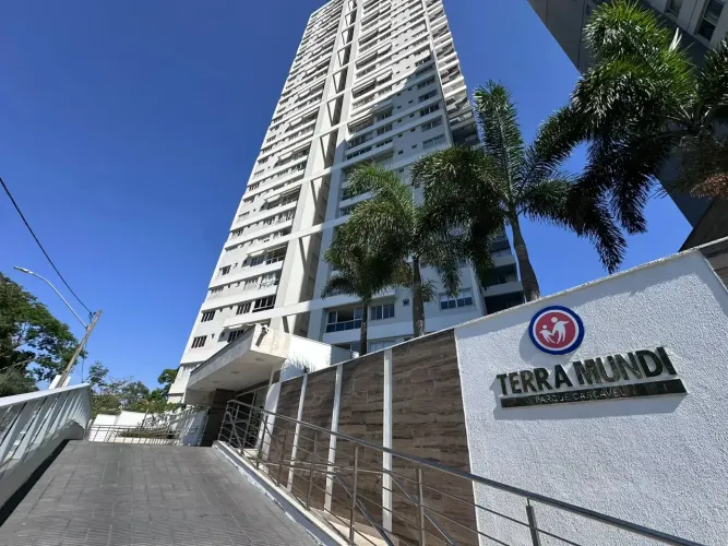 Apartamento 3 quartos sendo 3 suítes c/ varanda e churrasqueira 117m² Residencial Terra Mu