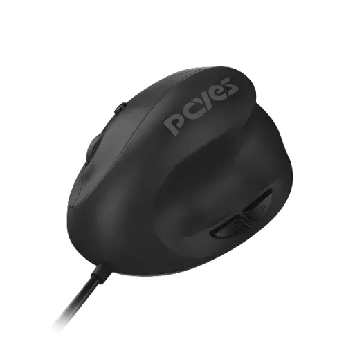 Mouse Ergonomico Pcyes Rest 2400Dpi Silent Click Cabo 1,8M - Mrsc01