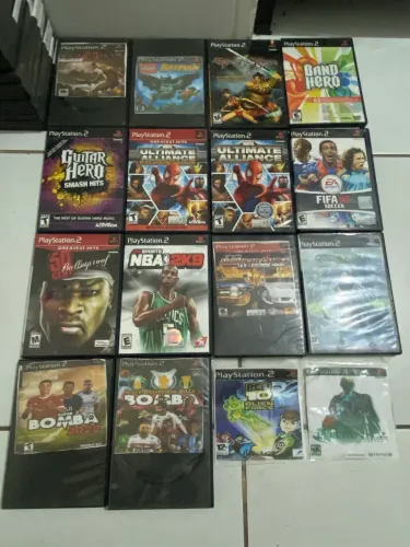 Jogos originais ps2 pra vender no precinho!! Aceito cartão.