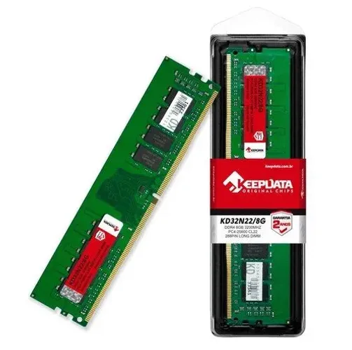 MEMÓRIA RAM DESKTOP DDR4 16GB 3200MHZ KEEPDATA