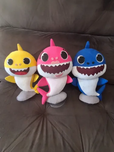 Bonecos baby shark para decoração em geral