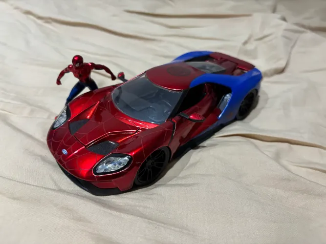 Ford GT Jada 1:24 Homem aranha Sem Caixa 10/10