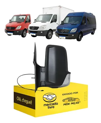 Retrovisor Sprinter 2012 2013 14 15 A 2019 Novo Elétrico L.e