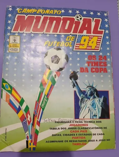 Álbum de Figurinhas Copa 94 ORIGINAL
