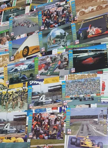 Antigos E Raros Cards F1 Fórmula 1