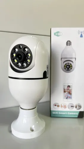 Câmera Wi-Fi 360° com Visão Noturna