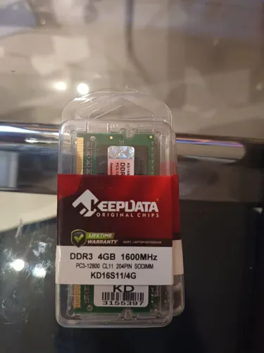 Memória DDR3 4GB 1600Mhz - PC3-12800 204PIN SODIMM