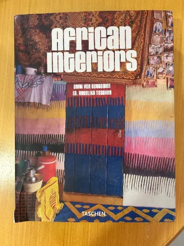 livro é African Interiors, da editora TASCHEN