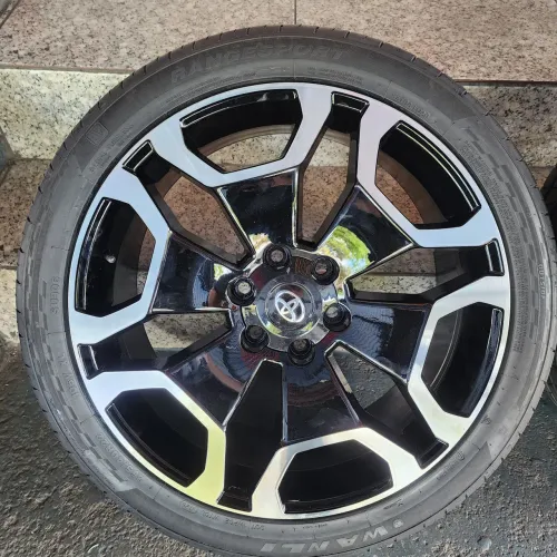 RODAS TOYOTA HILUX ARO 22 6X139 E PNEUS 265/40