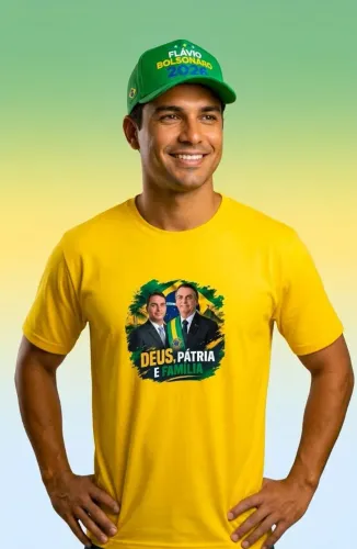 Camisa Bolsonaro