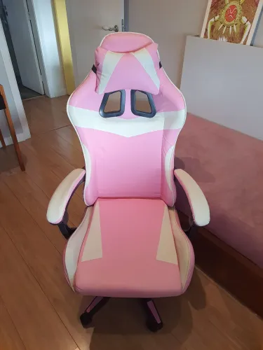 Cadeira gamer rosa (LEIA A DESCRIÇÃO!)