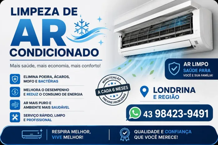 Limpeza de ar condicionado