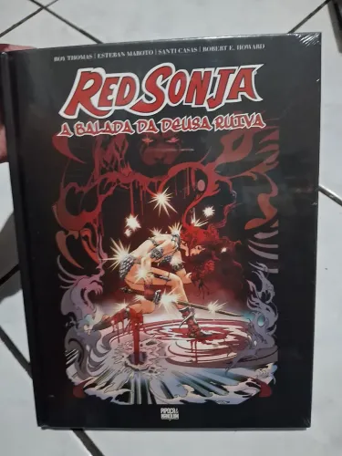 HQ Red Sonja A Balada da Deusa Ruiva Pipoca & Nanquim