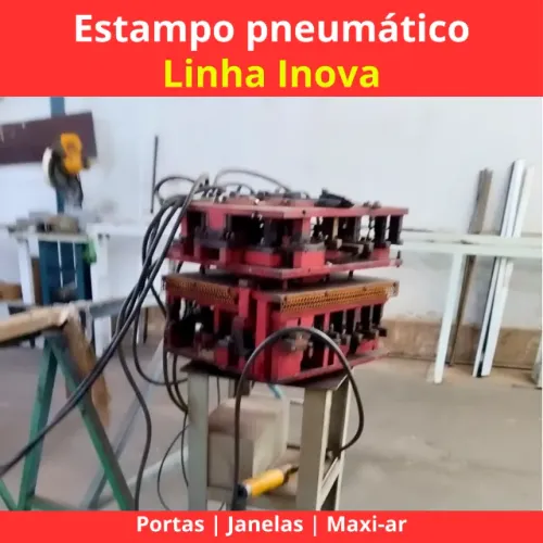 Estampo Pneumático Linha Inova