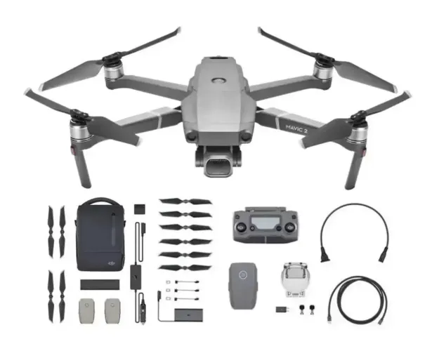 DJI Mavic 2 Pro + Kit Fly More (3 Baterias) - Pouquíssimo Uso