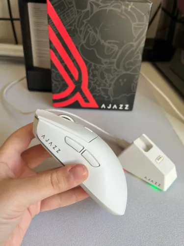 Mouse gamer AJAZZ AJ139 MAX Branco