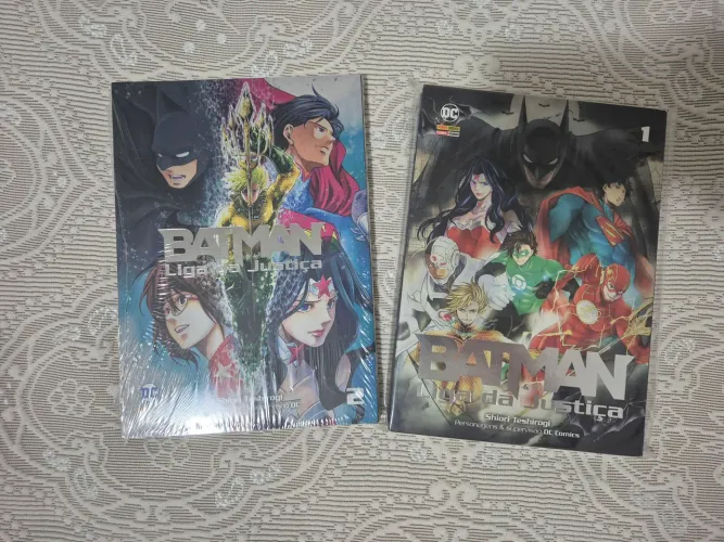 Batman e a Liga da Justiça Manga Vol 1 e 2