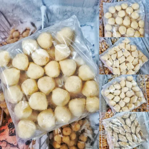 Salgados congelados