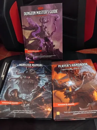 Conjunto Completo Dungeons and Dragons 5e com cenário+campanha wildemount (Critical Role)