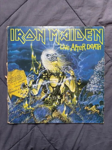 Disco vinil Iron Maiden - Live After Death - duplo Lp