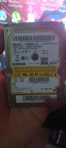 Hd 640 gigas Samsung de notebook