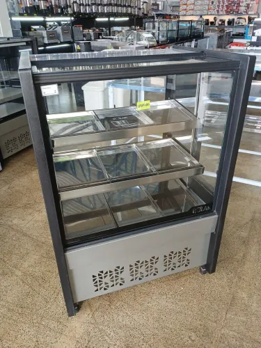 Balcão Vitrine Estufa 9 Bandejas Polar PVE-080 Platinum