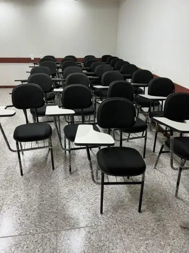 Kit Cadeiras Estofadas Universitárias