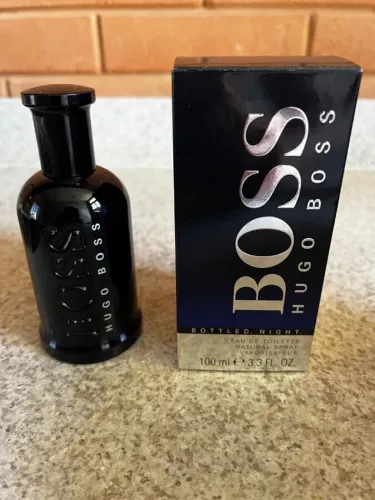 Perfume Masculino HUGO BOSS Bottled. Night. Original