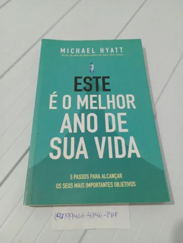 Livro de Desenvolvimento pessoal Esse é o melhor ano da sua vida