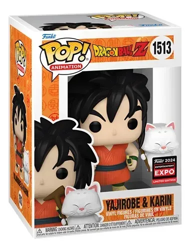 Funko Pop! Dragon Ball Yajirobe e Karin 1513 Lacrado