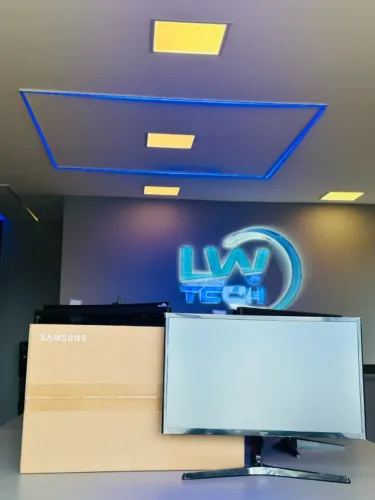 Monitor Gamer Samsung Essential S3 curvo 24? 100Hz FHD - Loja LW Tech