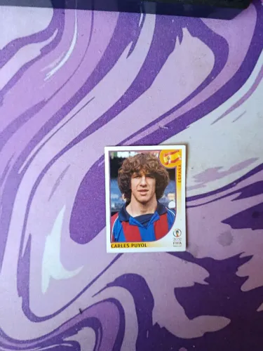 Figurinha Carles Puyol Copa do Mundo de 2002