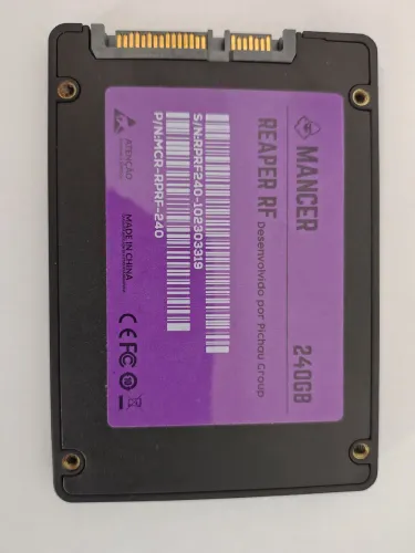 SSD 240GB Mancer Reaper RF SATA III - Muito Conservado!