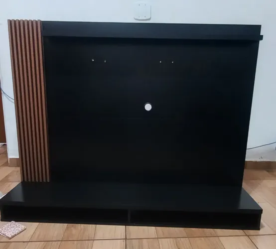 Estante Livro Painel Rack Suspenso Tv 32 42 43 50