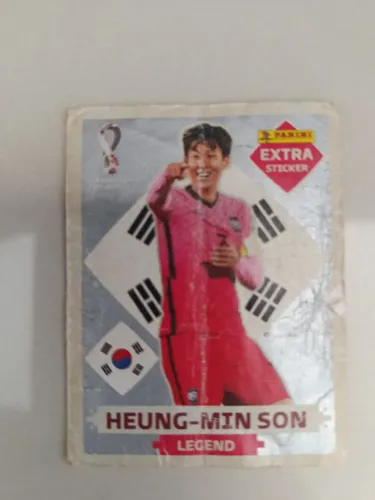 Figurinha Extra Panini Copa 2022 - Heung-Min Son (Legend)