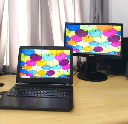 Monitor 20 polegadas vira na vertical e horizontal