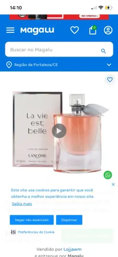 Perfume novo