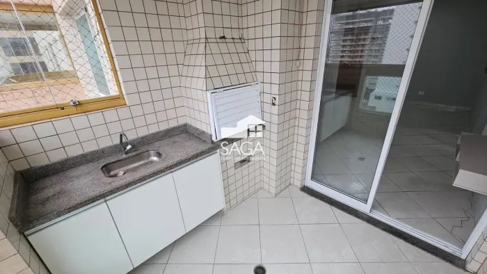 200m da praia! Apartamento com 1 dormitório à venda, 55 m² por R$ 370.000 - Aviação - Prai