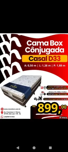 Cama box d33 Premium 10x99,90