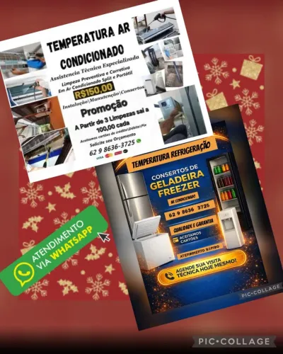 Chame já! Consertos e manutenção rápido e eficiente (geladeiras /freezer/ar condicionado