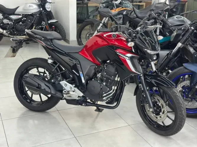 Yamaha FZ25 Fazer 250 Abs 2024 Vermelha - Mepal Motos 
