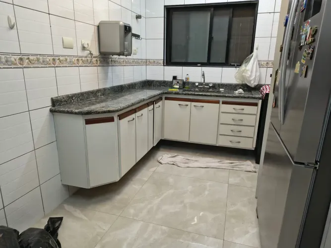 Armário de cozinha madeiras
