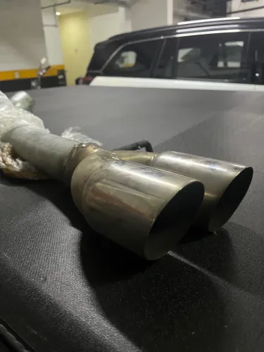 Ponteiras em aço inox de 3 polegadas