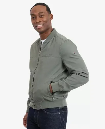 Jaqueta Tommy Hilfiger verde oliva