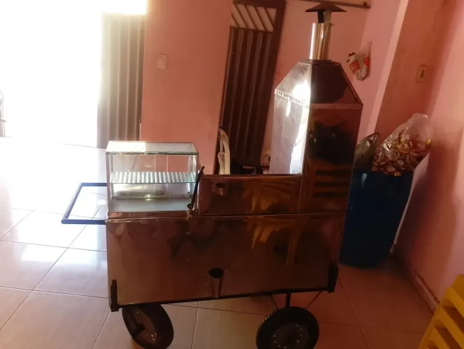 Carrinho churrasco novo