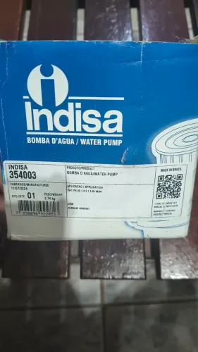 Bomba D'água linha Fiat - INDISA 354003