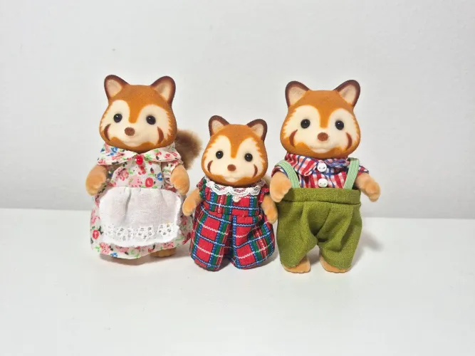 Sylvanian Families Red Panda - Pandas Vermelhos Família